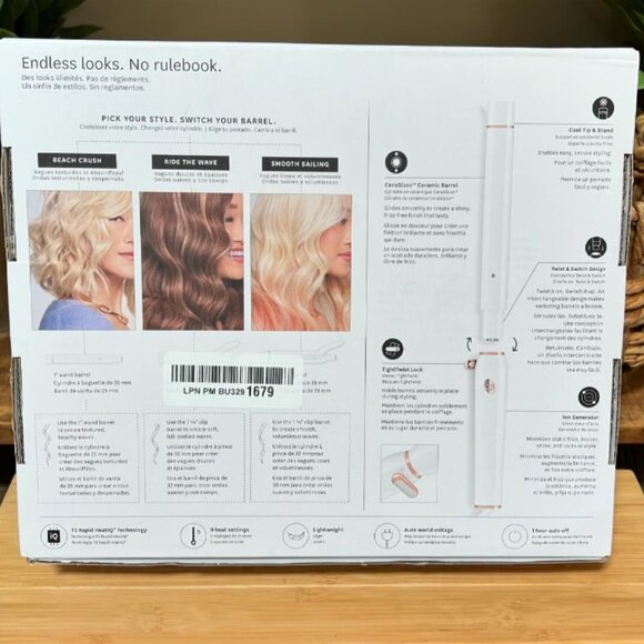 Switch Kit Wave Trio Interchangeable Curling Iron With 3 Barrels - Picture 9 of 9